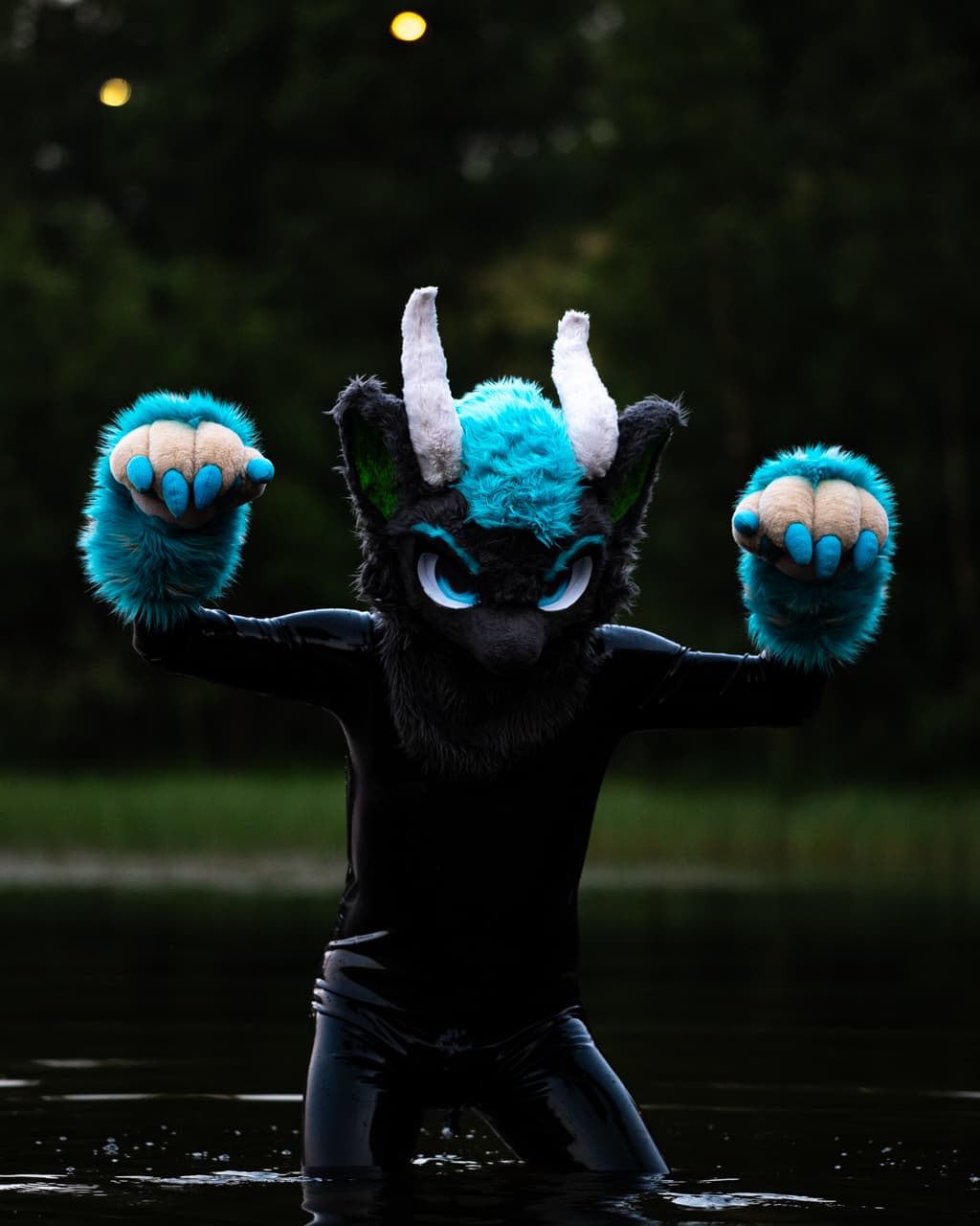 The lake dragon has awoken